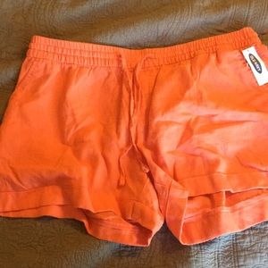 Old navy linen shorts L